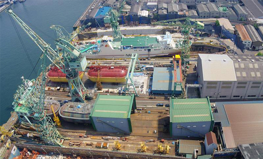 Ship repair（Osaka Shipyard）2